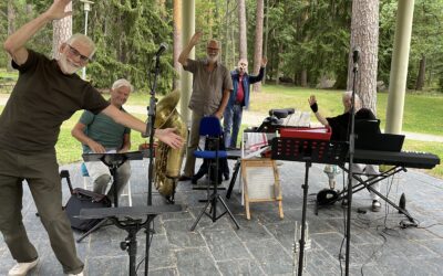 Musik i Stadsparken Falun