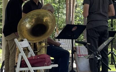 Musik i stadsparken Falun